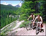 Mountain biking in Banff National Park